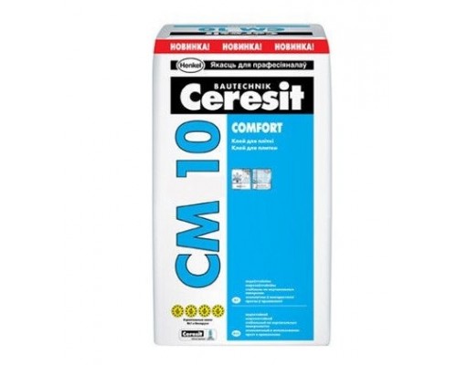 Клей для плитки Ceresit СМ 10, 25кг